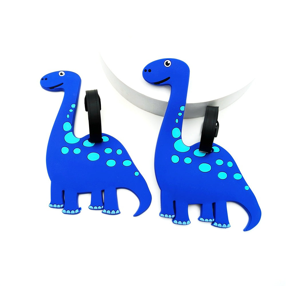 Dinosaur-Shaped Luggage Identifier Bowlift