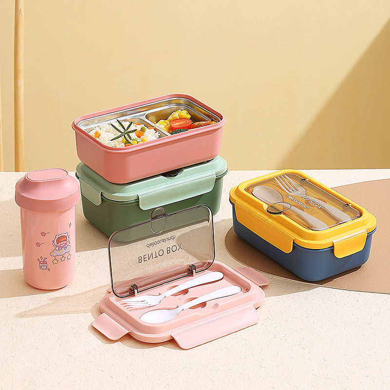 Stylish Multi-Compartment Bento Box