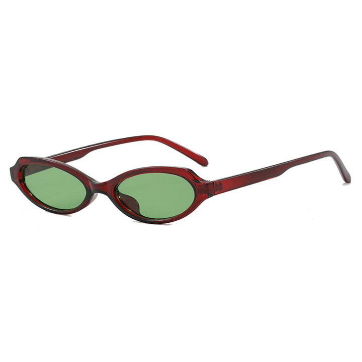 Ladies elegant sunglasses in stylish oval design Bowlift