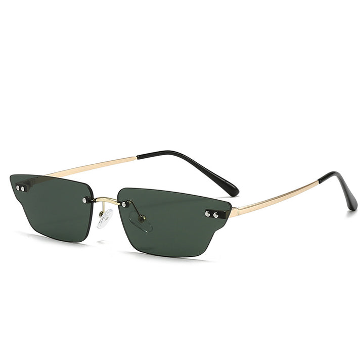 Women futuristic geometric sunglasses Bowlift