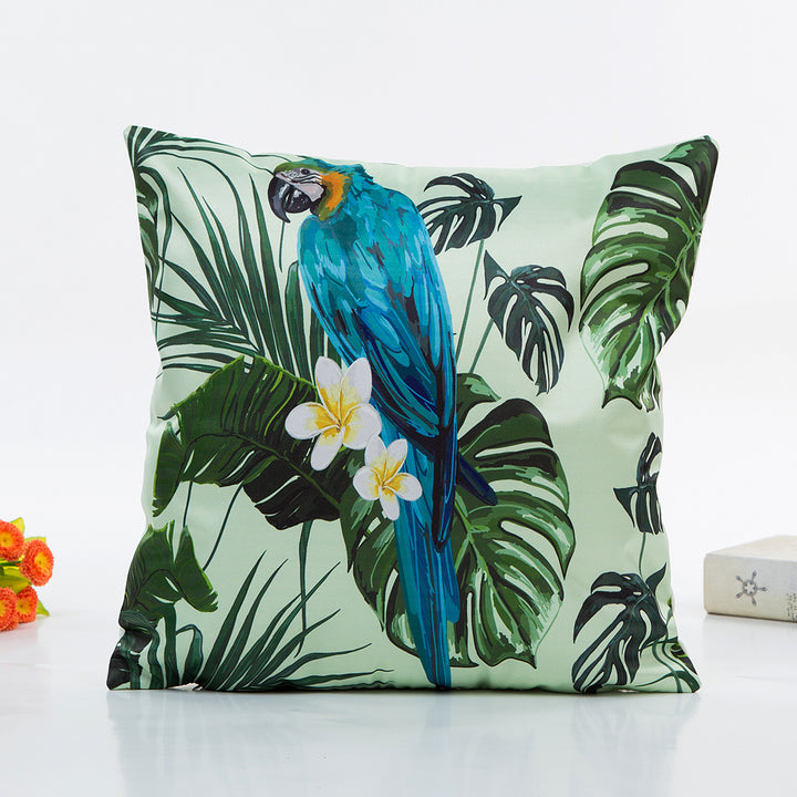 Decorative Plant Print Cushion
