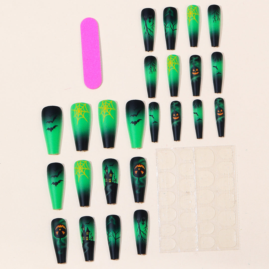 Spooky Halloween-Themed 3D Nail Art Extensions Bowlift