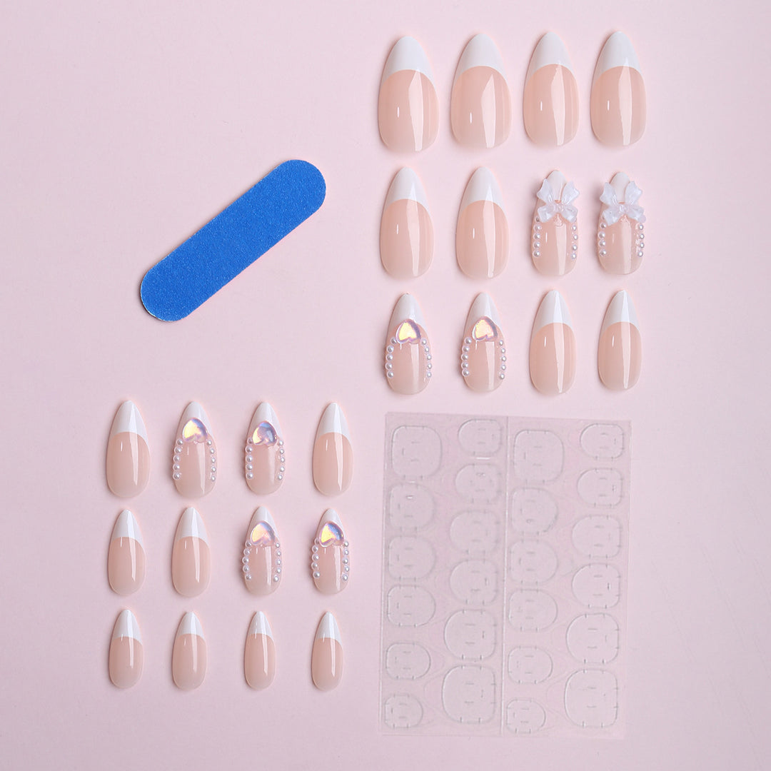 Artistic Fingernails with 3D Decoration Bowlift