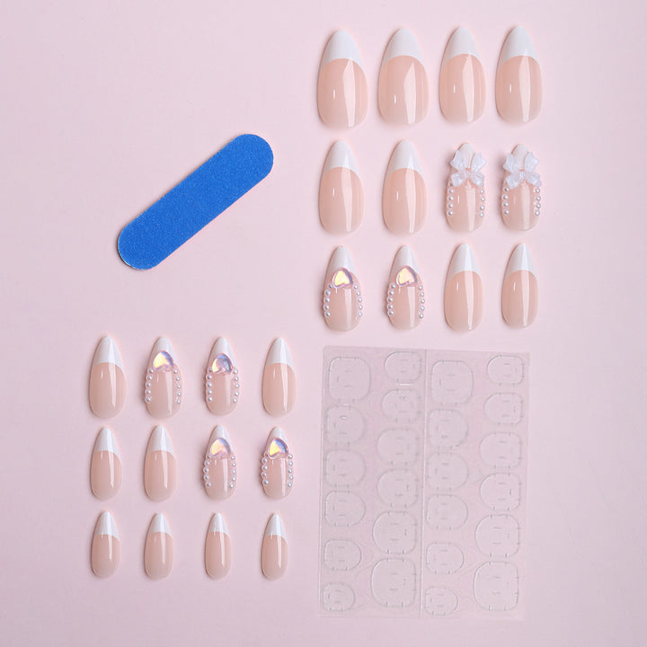 Artistic Fingernails with 3D Decoration Bowlift