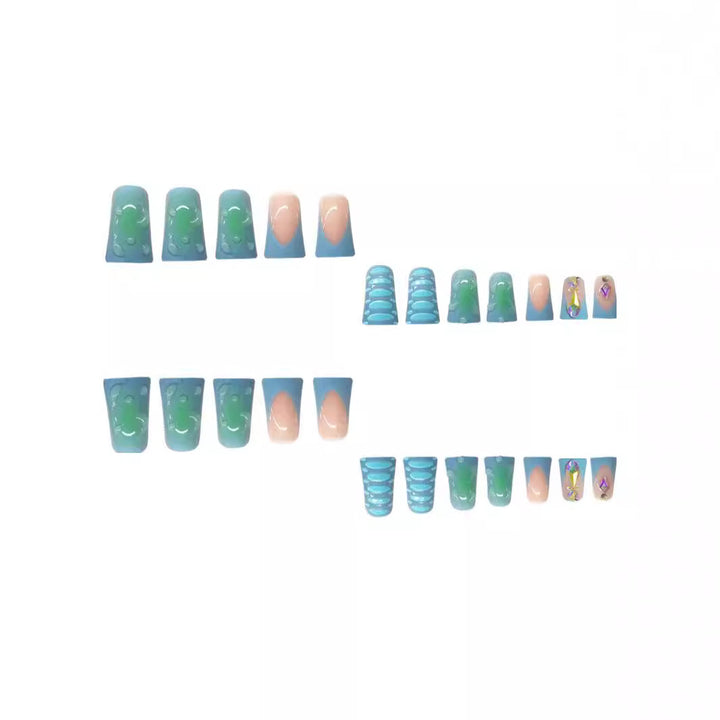 Creative Water-Themed Nail Extensions Bowlift