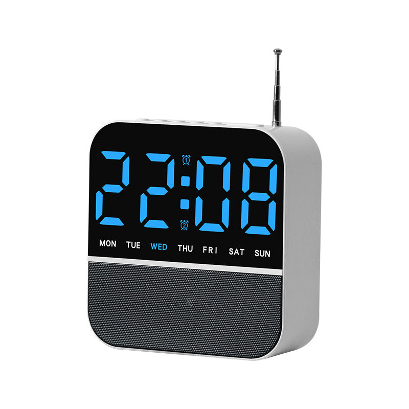 Digital Alarm Clock with LED Display Bowlift