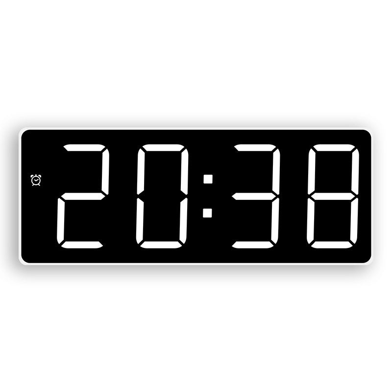 Digital Alarm Clock In Minimalistic Design Bowlift