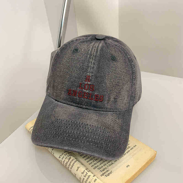 Women's Vintage Denim Baseball Cap Bowlift