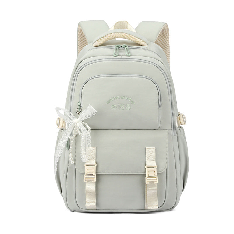 Fashionable backpack with stylish embellishments Bowlift