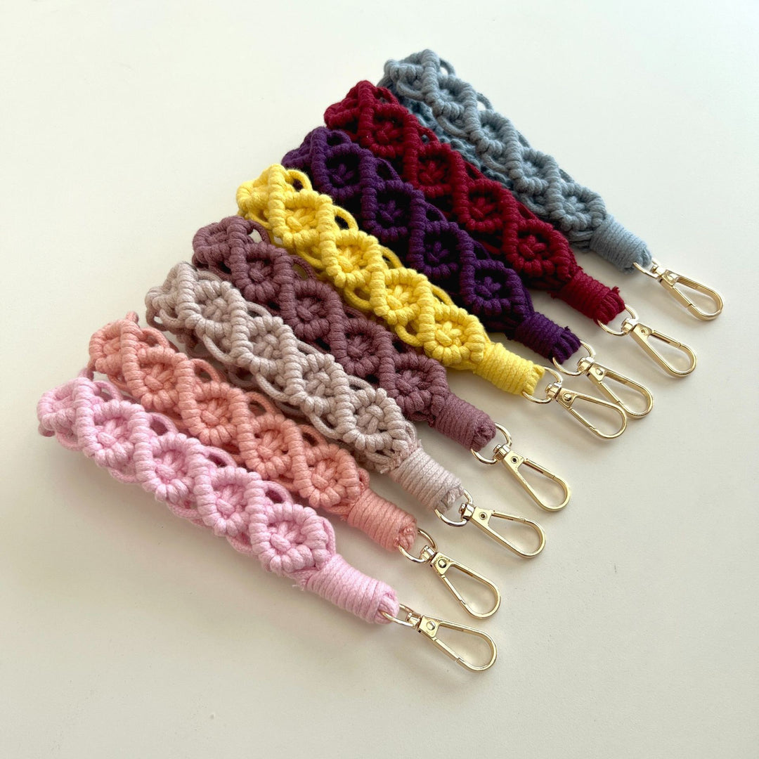 Handcrafted Macrame Keychain Bowlift