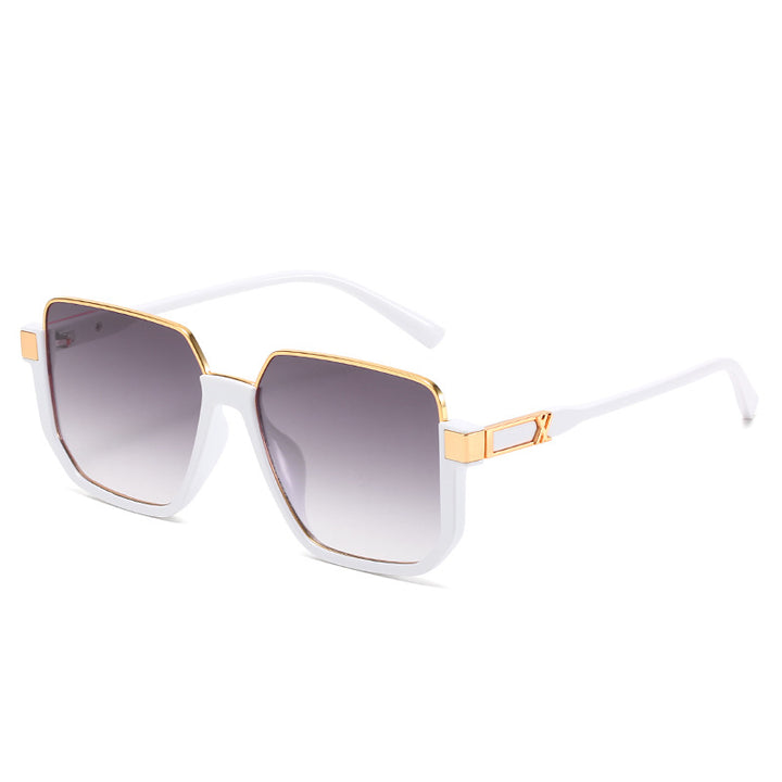 Women modern square sunglasses with stylish frame Bowlift