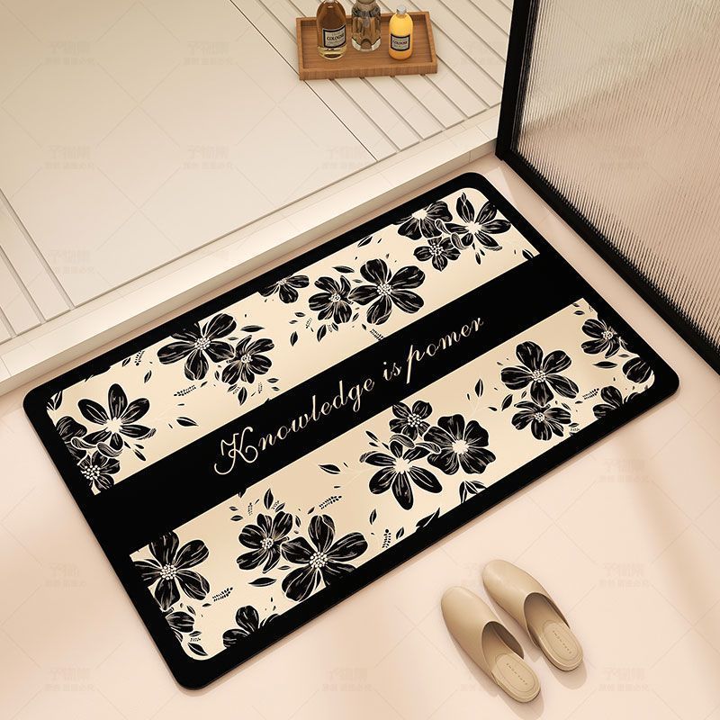 Inspirational Quote Bathroom Mat Bowlift