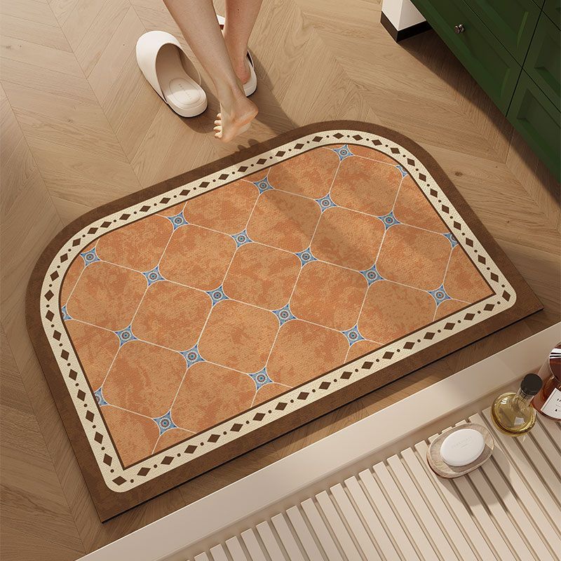 Multi-Color Geometric Area Mat