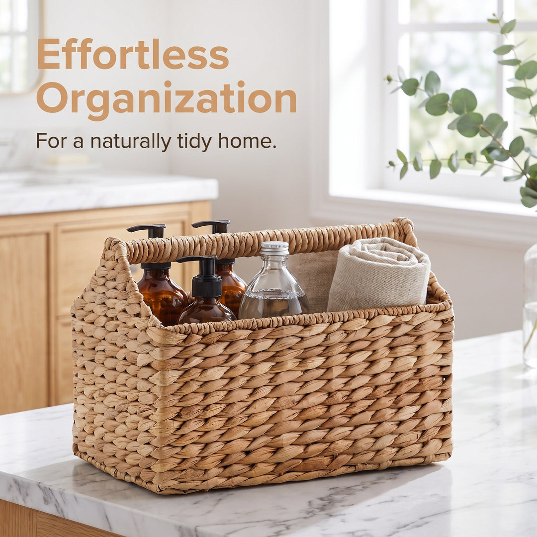Practical storage basket with handle Bowlift