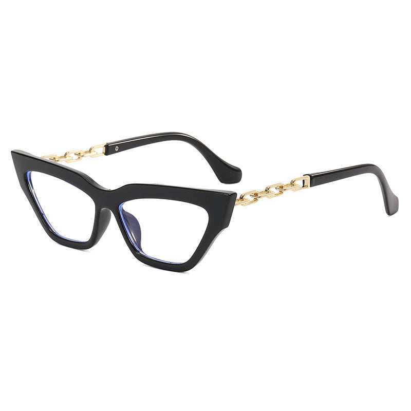 Women Trendy Sunglasses with Exclusive Chain Details Bowlift