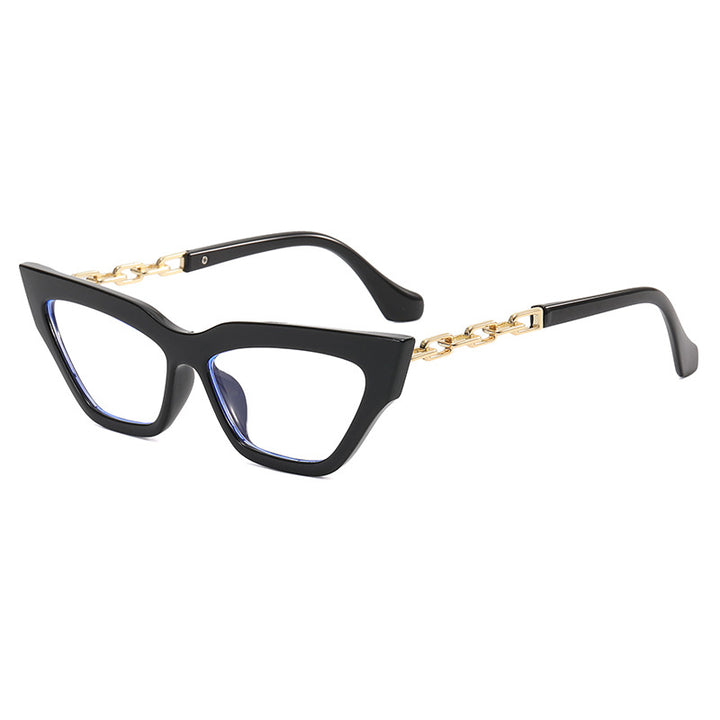 Women Trendy Sunglasses with Exclusive Chain Details Bowlift