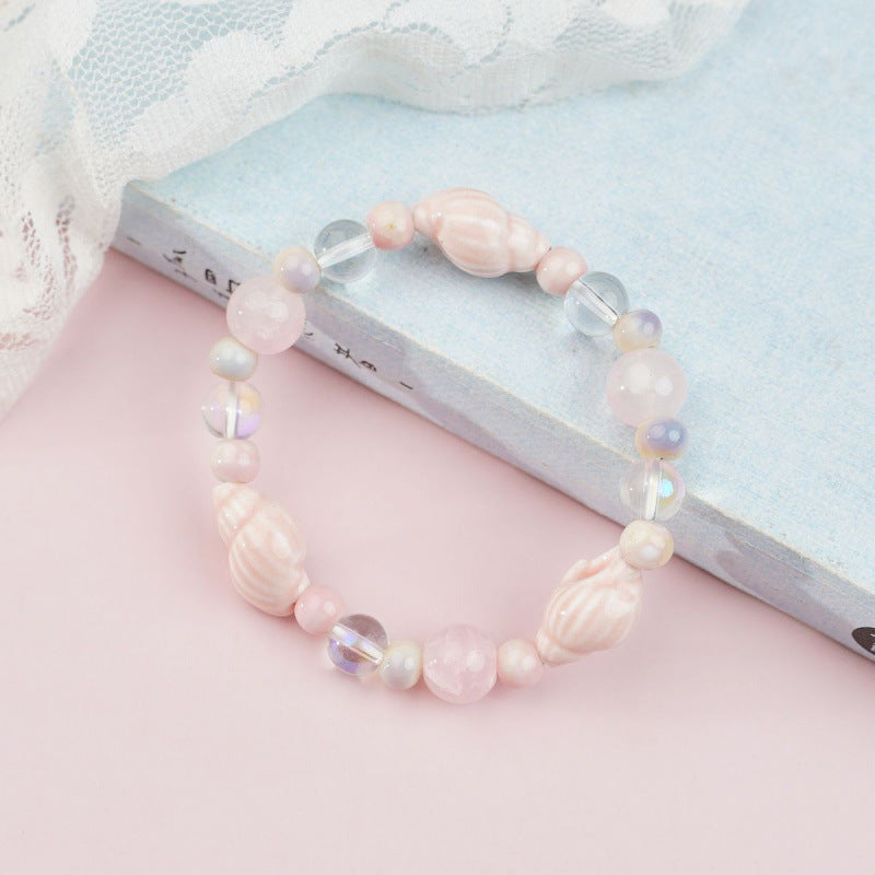 Heart-Shaped Beaded Bracelet Bowlift