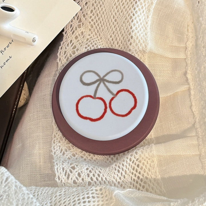 Coaster with cherry motif Bowlift