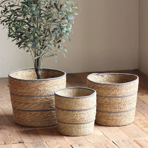 Handwoven decorative basket Bowlift