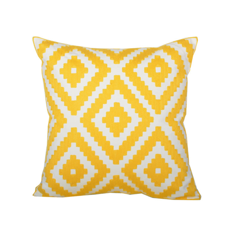 Artistic Geometric Cushion
