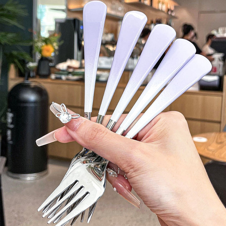 Elegant Dessert Fork Set Bowlift
