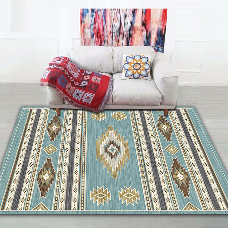 Decorative Oriental Inspired Carpet