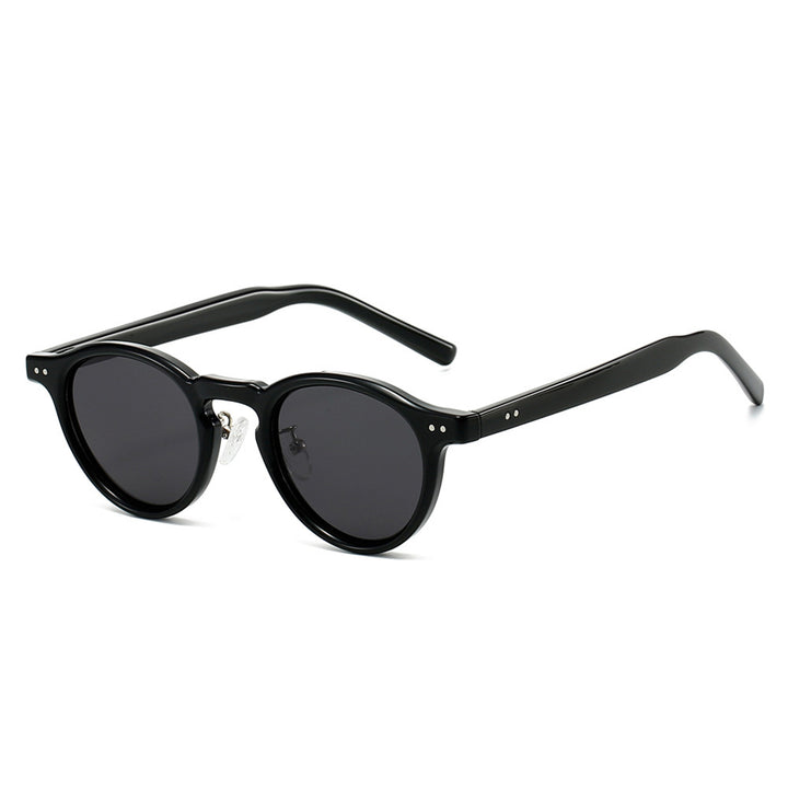 Women's Retro Round Sunglasses Bowlift