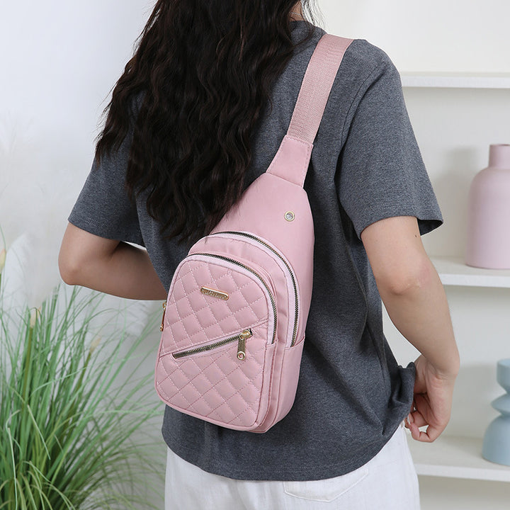 Quilted Sling Backpack Bowlift