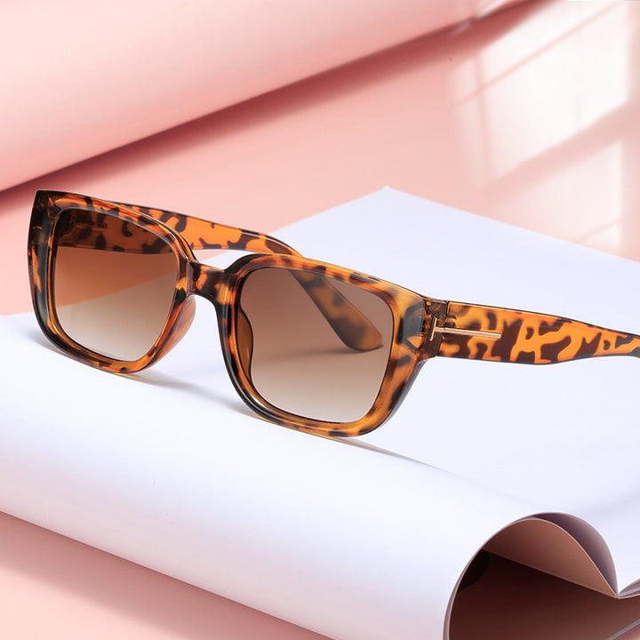 Women's fashionable square sunglasses with elegant frame Bowlift