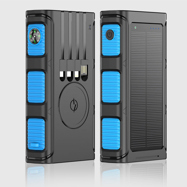 Power bank with solar charging Bowlift