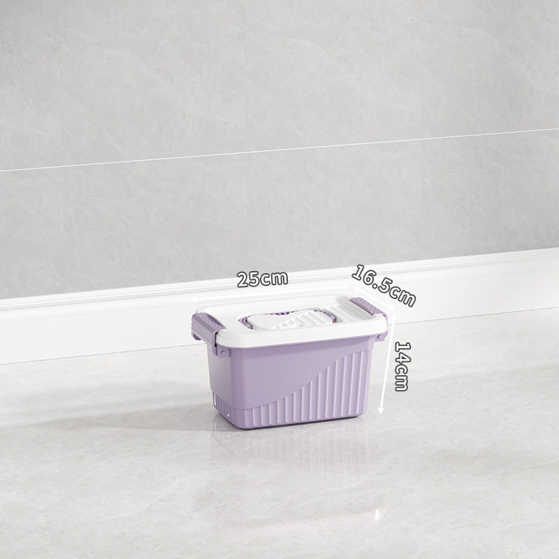 Multi-Functional Storage Box with Durable Lid Bowlift
