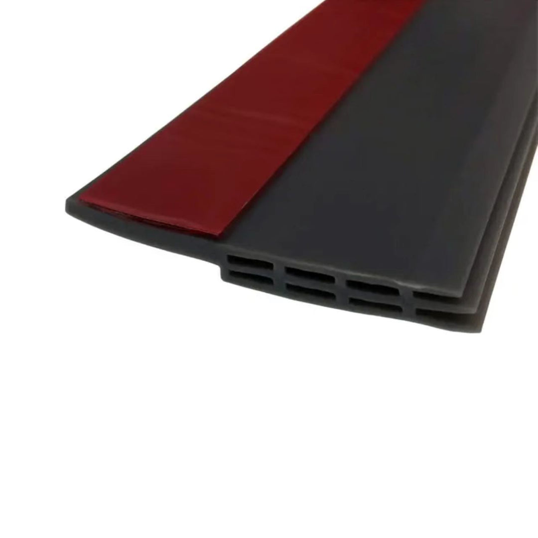 Self-Adhesive Flexible Door Sweep Weatherproof Seal Strip Bowlift
