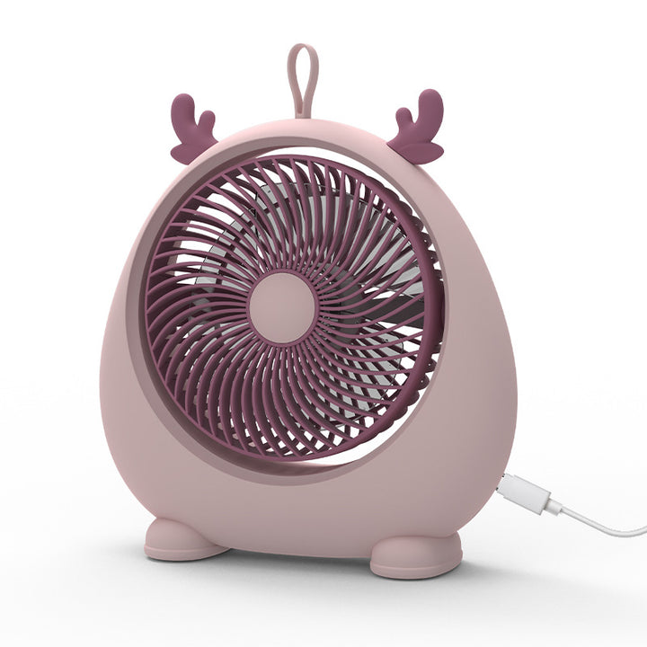 Women Portable Hand Fan in Cute Animal Design Bowlift