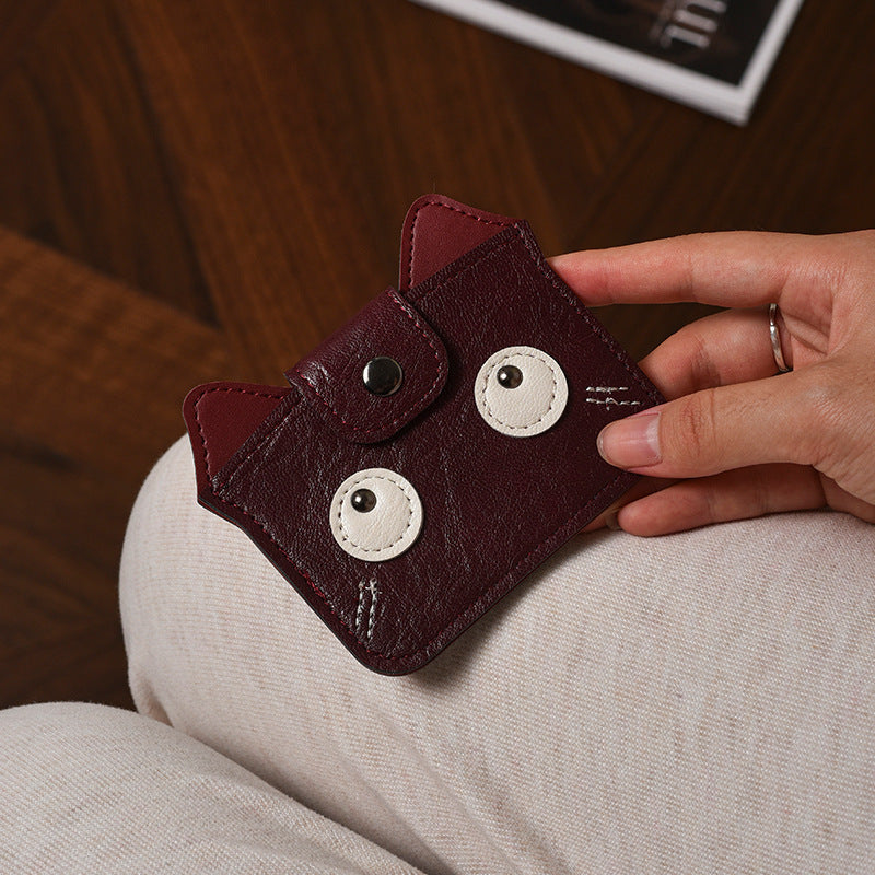 Cute Cat-Themed Coin Wallet Bowlift