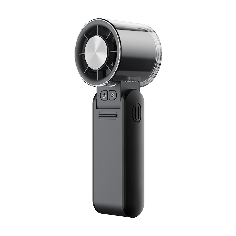 Women's portable mini handheld fan with USB charging function Bowlift