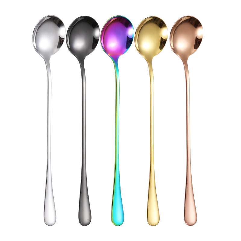 Elegant teaspoon with polished gold surface Bowlift
