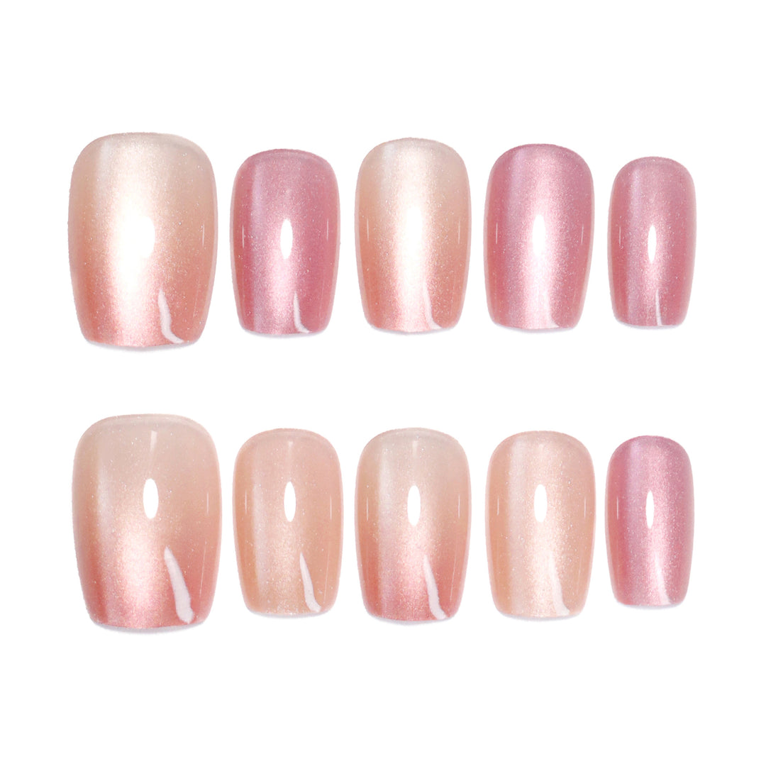 Artificial nail tips with ombre effect Bowlift