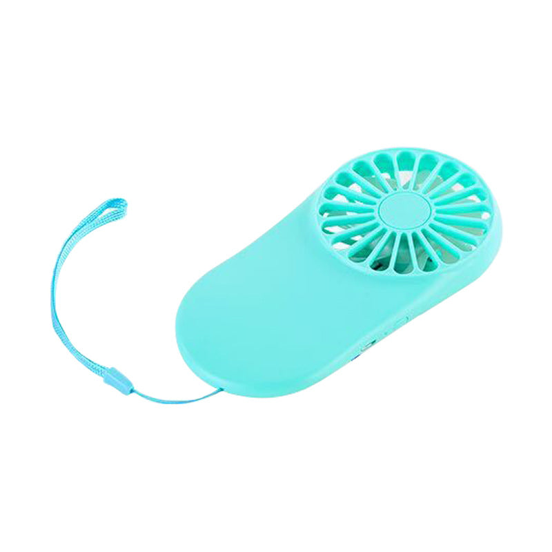 Women's portable hand fan with integrated wristband Bowlift