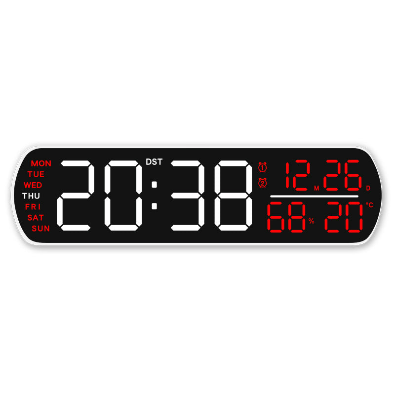 Digital weather clock with large display Bowlift