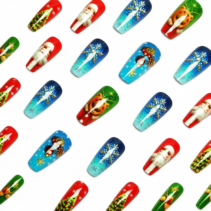 Holiday Art Nails Bowlift