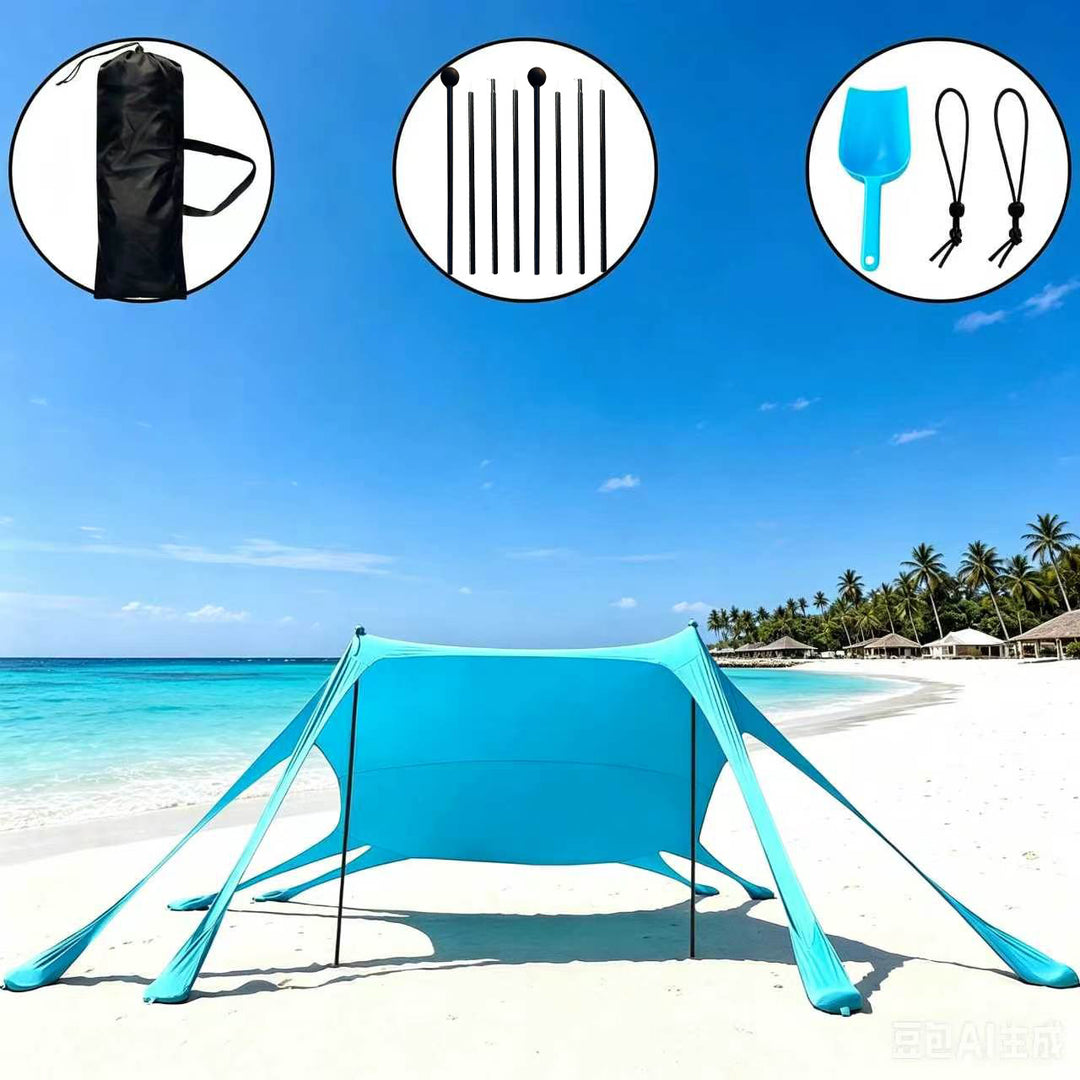 Portable Beach Canopy Bowlift