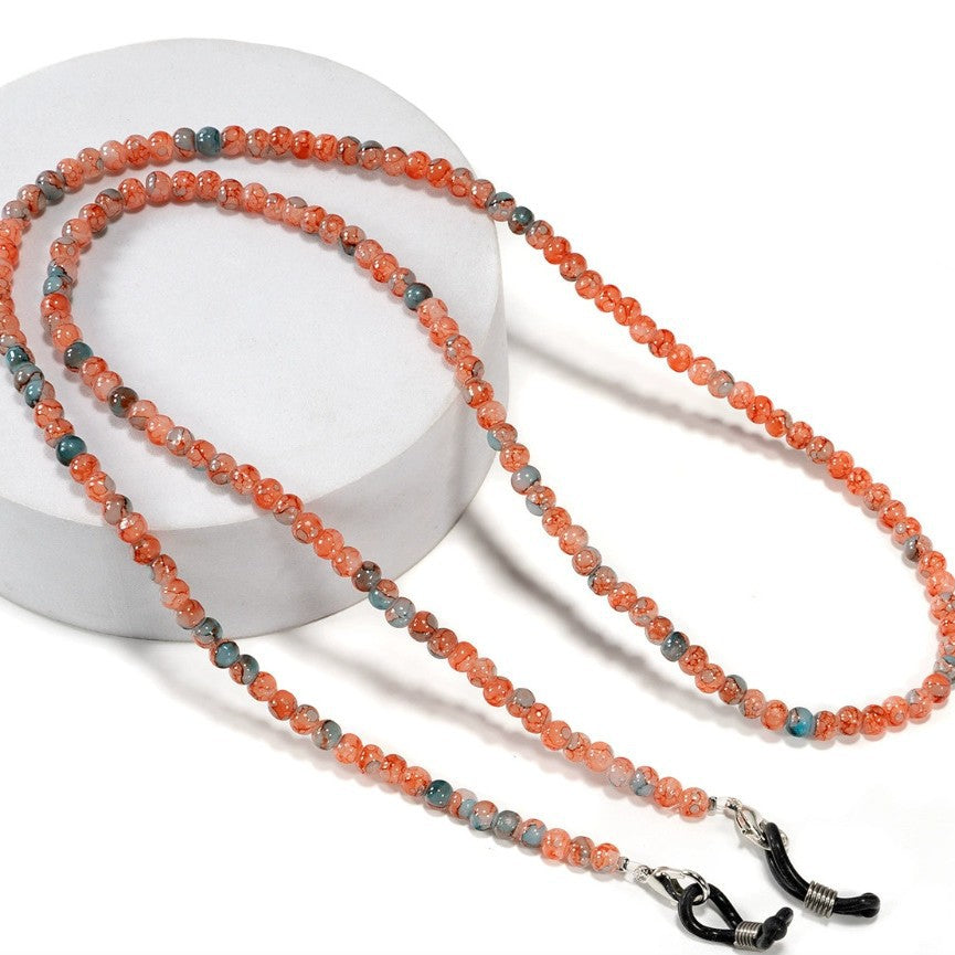 Decorative Beaded Eyewear Chain Bowlift