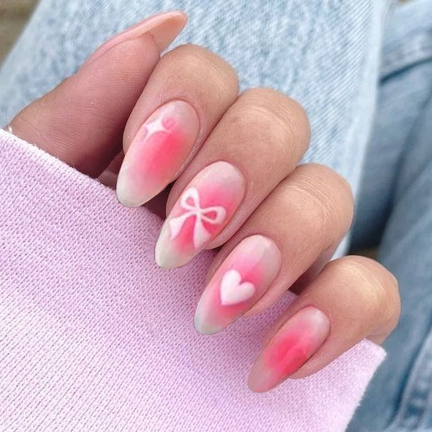 Artistic Ombre Press-On Nail Set Bowlift