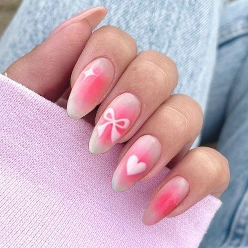 Artistic Ombre Press-On Nail Set Bowlift