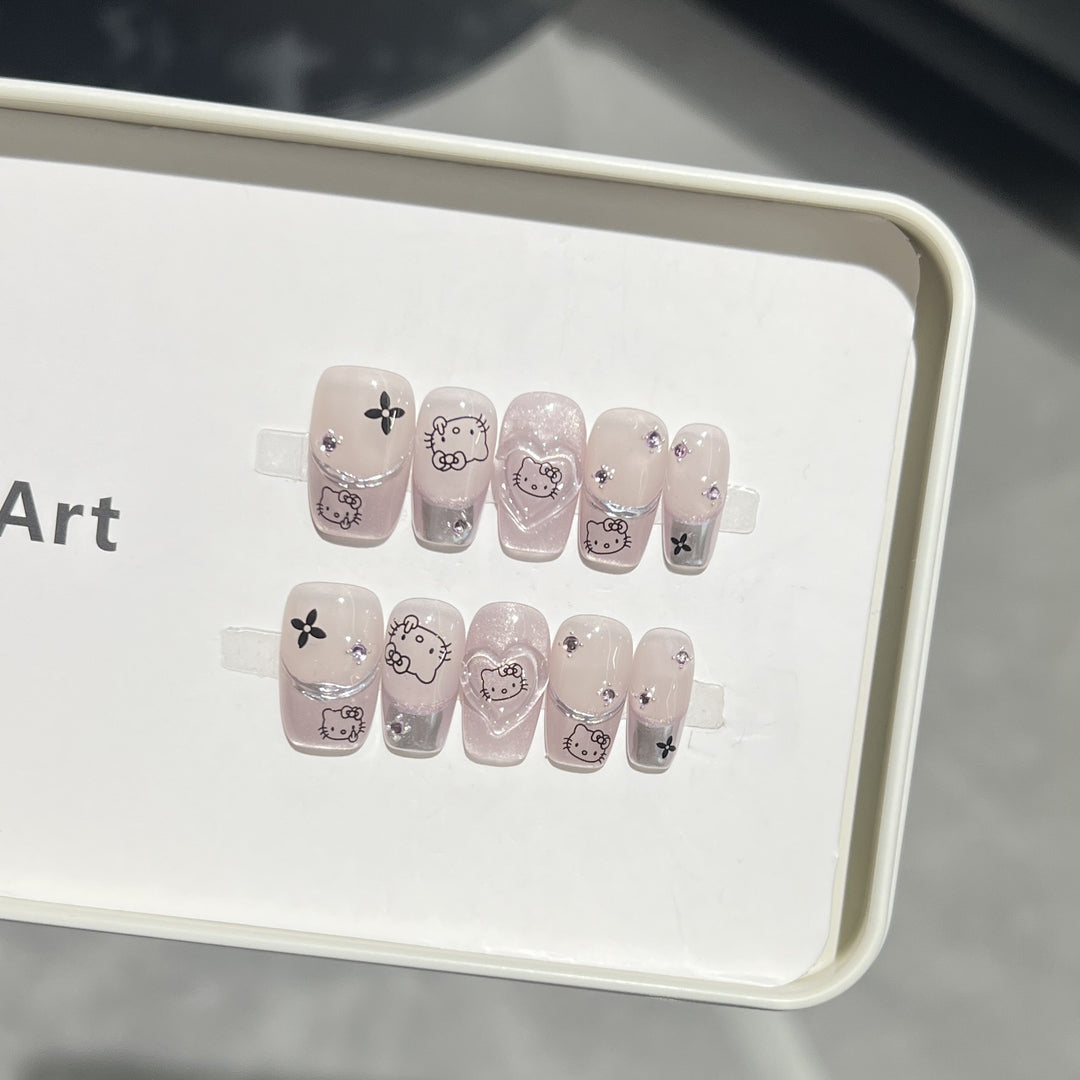 Themed Press-On Nail Art Bowlift