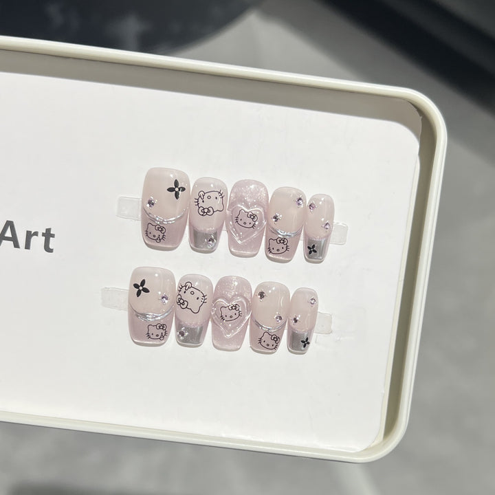 Themed Press-On Nail Art Bowlift