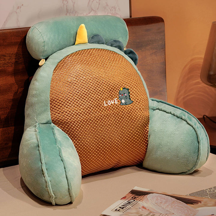 Cozy back support pillow with bear motifs Bowlift
