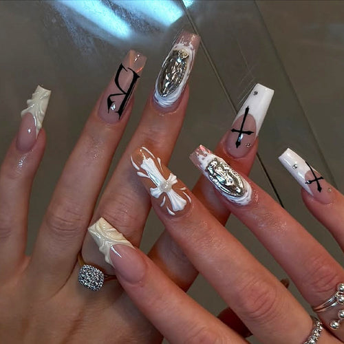 Artistic Press-On Nail Collection Bowlift 1788495839
