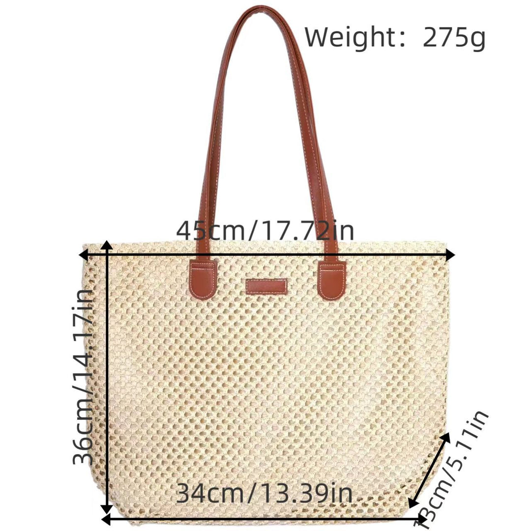 Designer Stroh Shopping Bag Bowlift