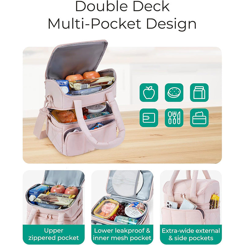Elegant cosmetic bag with compartments Bowlift